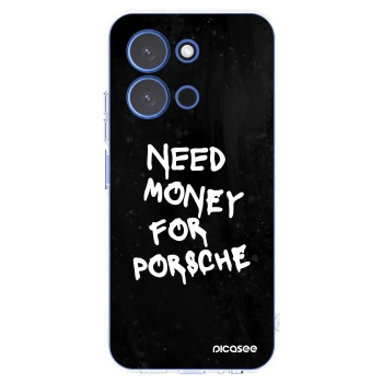Picasee silikónový prehľadný obal pre Xiaomi Redmi 15C 4G - Black Dollar