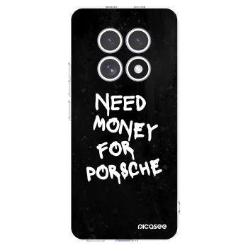 Picasee silikónový prehľadný obal pre Xiaomi Redmi Note 15 - Black Dollar