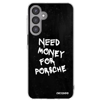 Picasee silikónový prehľadný obal pre Samsung Galaxy A16 4G - Black Dollar