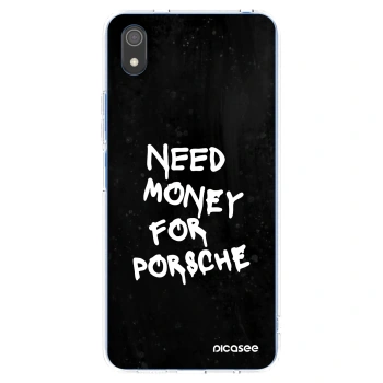 Picasee silikónový prehľadný obal pre Xiaomi Redmi 7A - Black Dollar