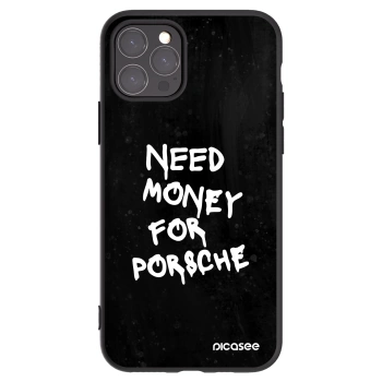 Picasee silikónový čierny obal pre Apple iPhone 11 Pro - Black Dollar