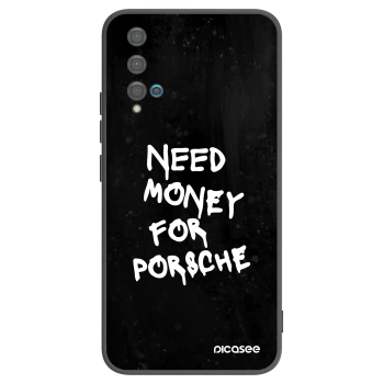 Picasee silikónový čierny obal pre Huawei Nova 5T - Black Dollar