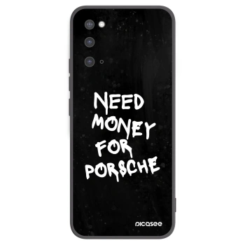 Picasee silikónový čierny obal pre Samsung Galaxy S20 G980F - Black Dollar