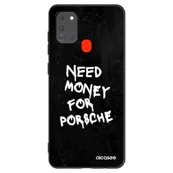 Picasee silikónový čierny obal pre Samsung Galaxy A21s - Black Dollar