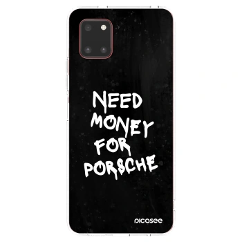 Picasee silikónový prehľadný obal pre Samsung Galaxy Note 10 Lite N770F - Black Dollar