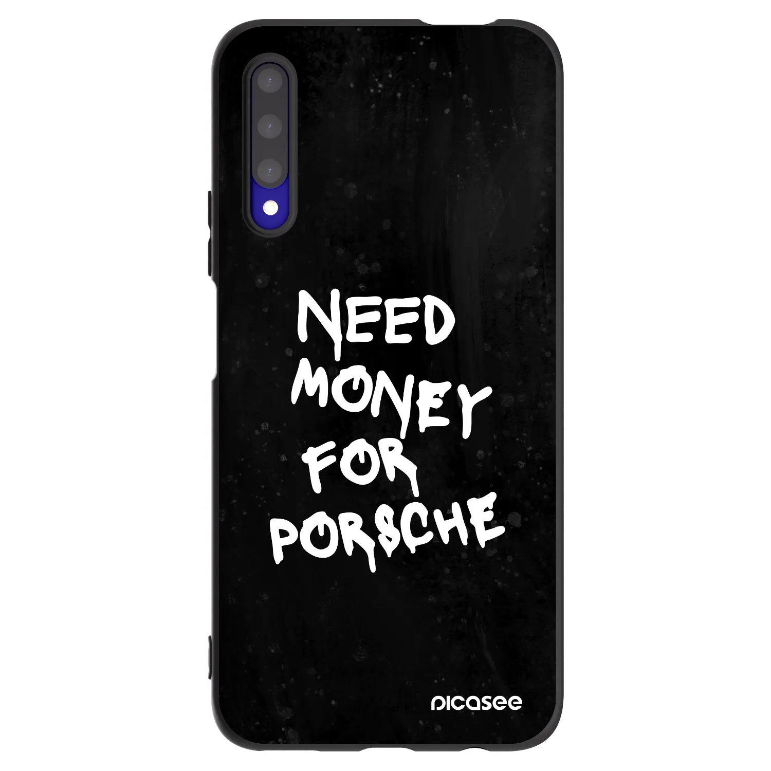 Picasee silikónový čierny obal pre Honor 9X Pro - Black Dollar