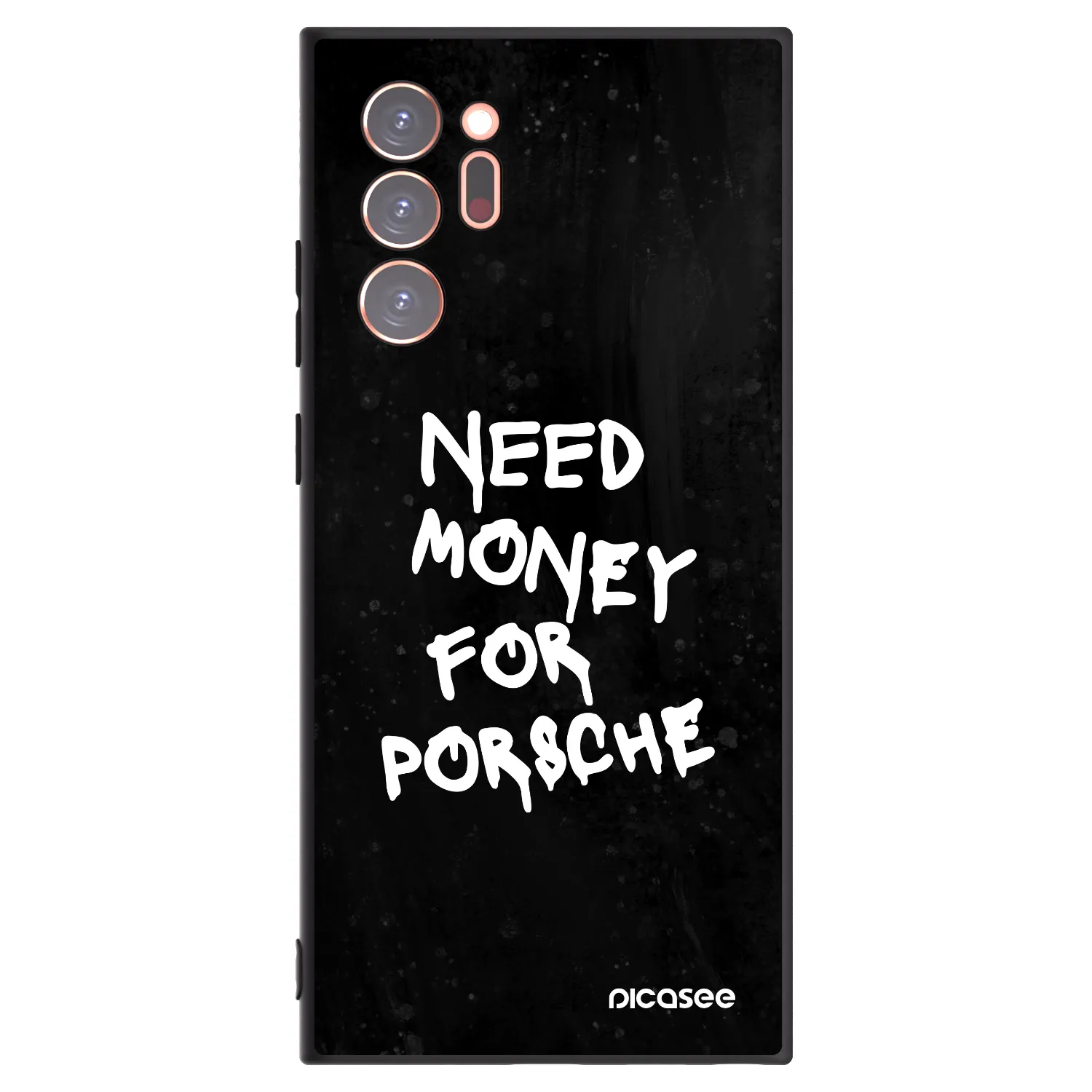 Picasee silikónový čierny obal pre Samsung Galaxy Note 20 Ultra - Black Dollar