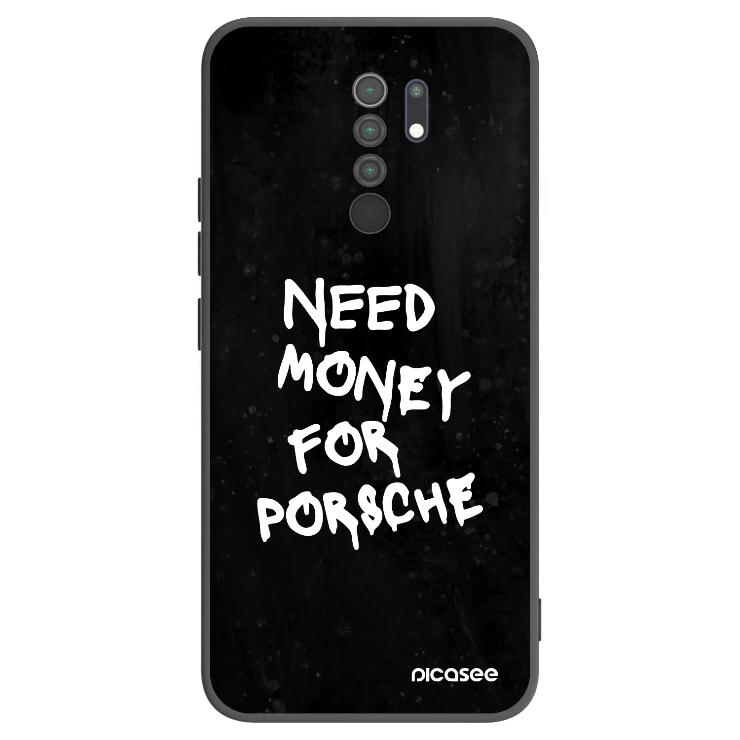 Picasee silikónový čierny obal pre Xiaomi Redmi 9 - Black Dollar