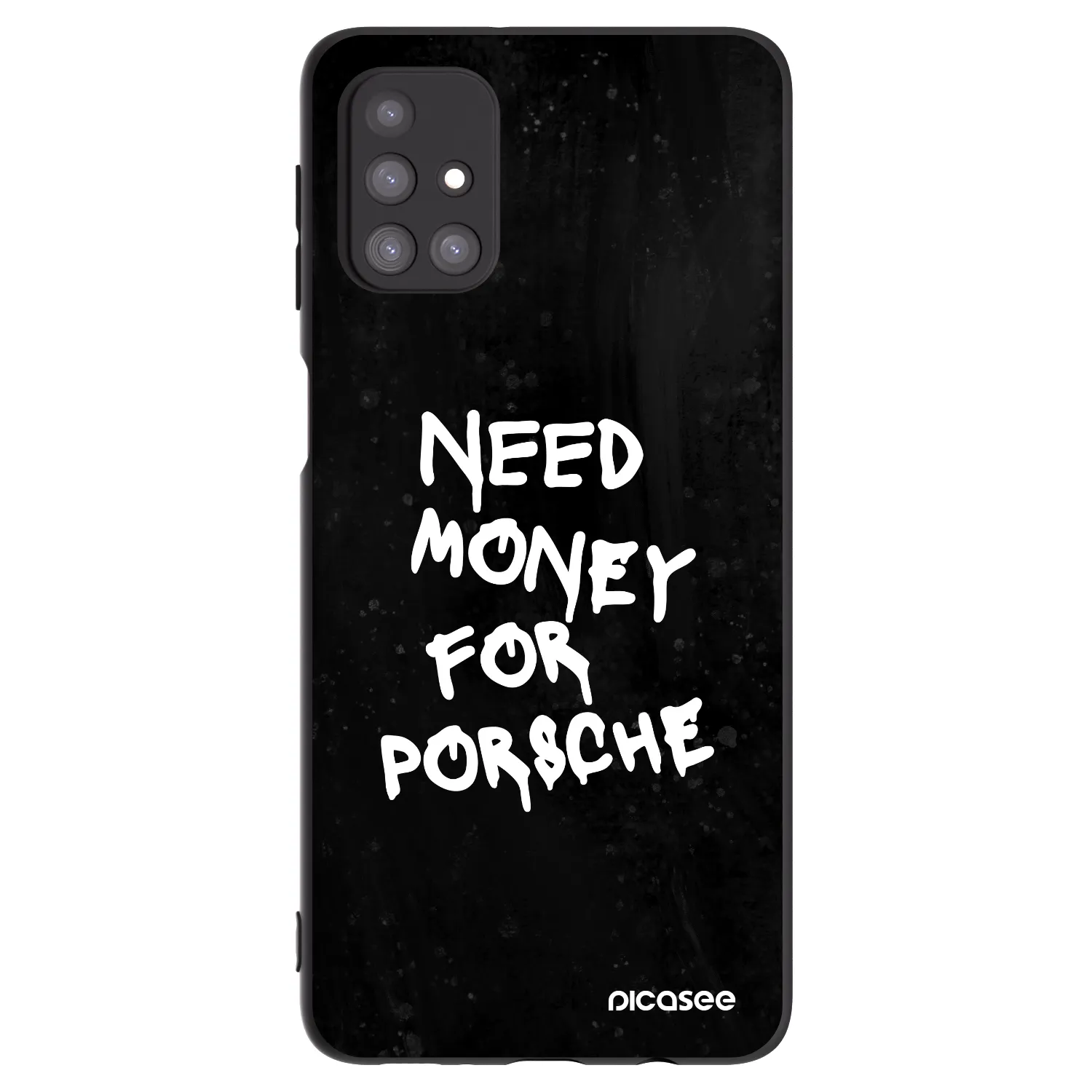 Picasee silikónový čierny obal pre Samsung Galaxy M31s - Black Dollar