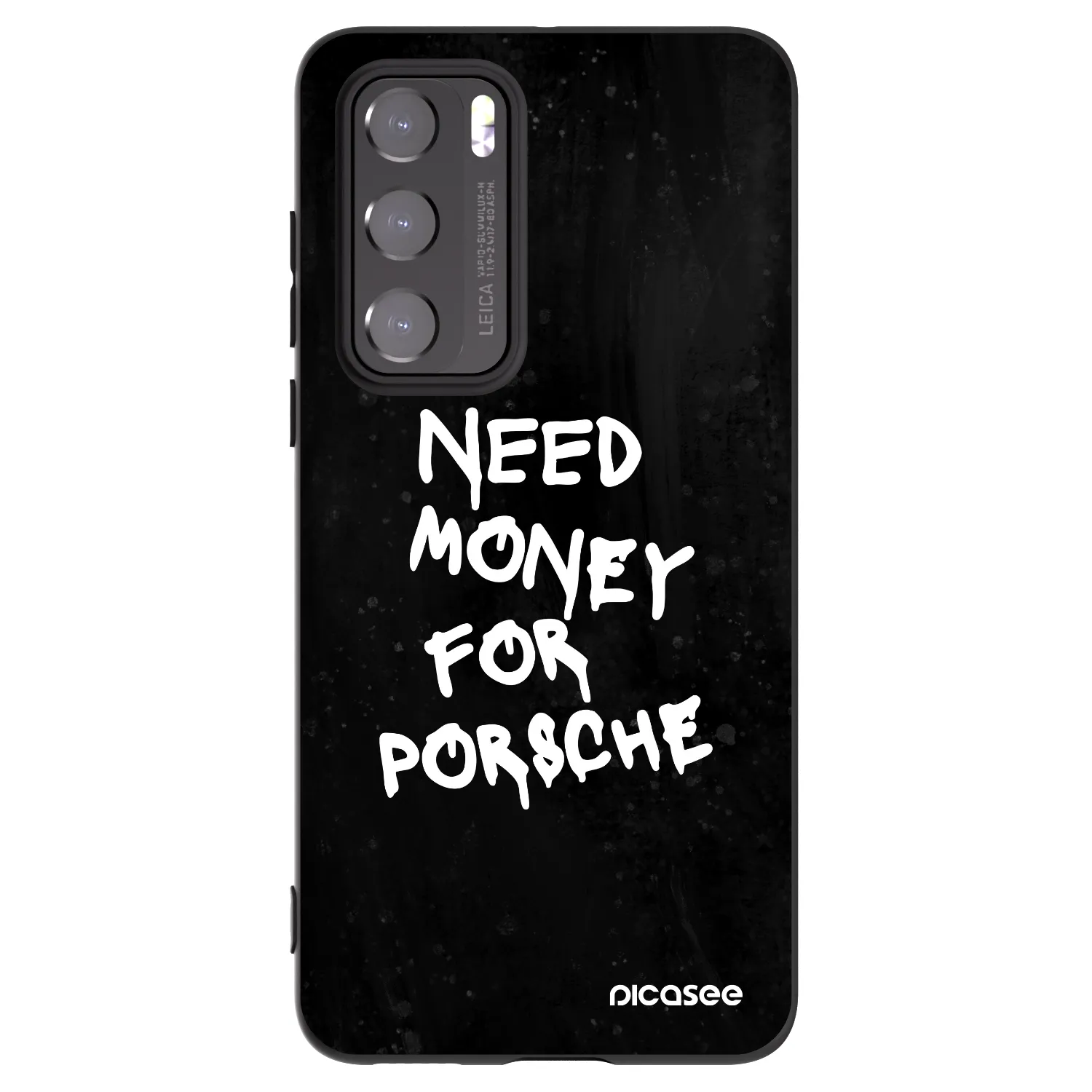 Picasee silikónový čierny obal pre Huawei P40 - Black Dollar