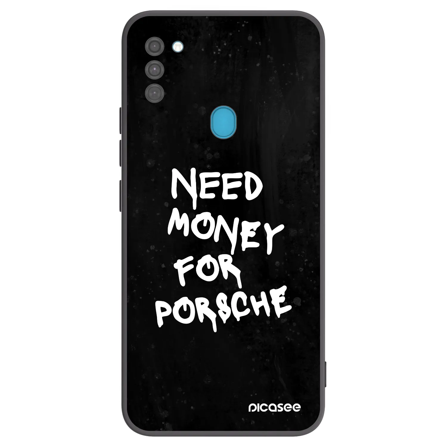 Picasee silikónový čierny obal pre Samsung Galaxy M11 - Black Dollar