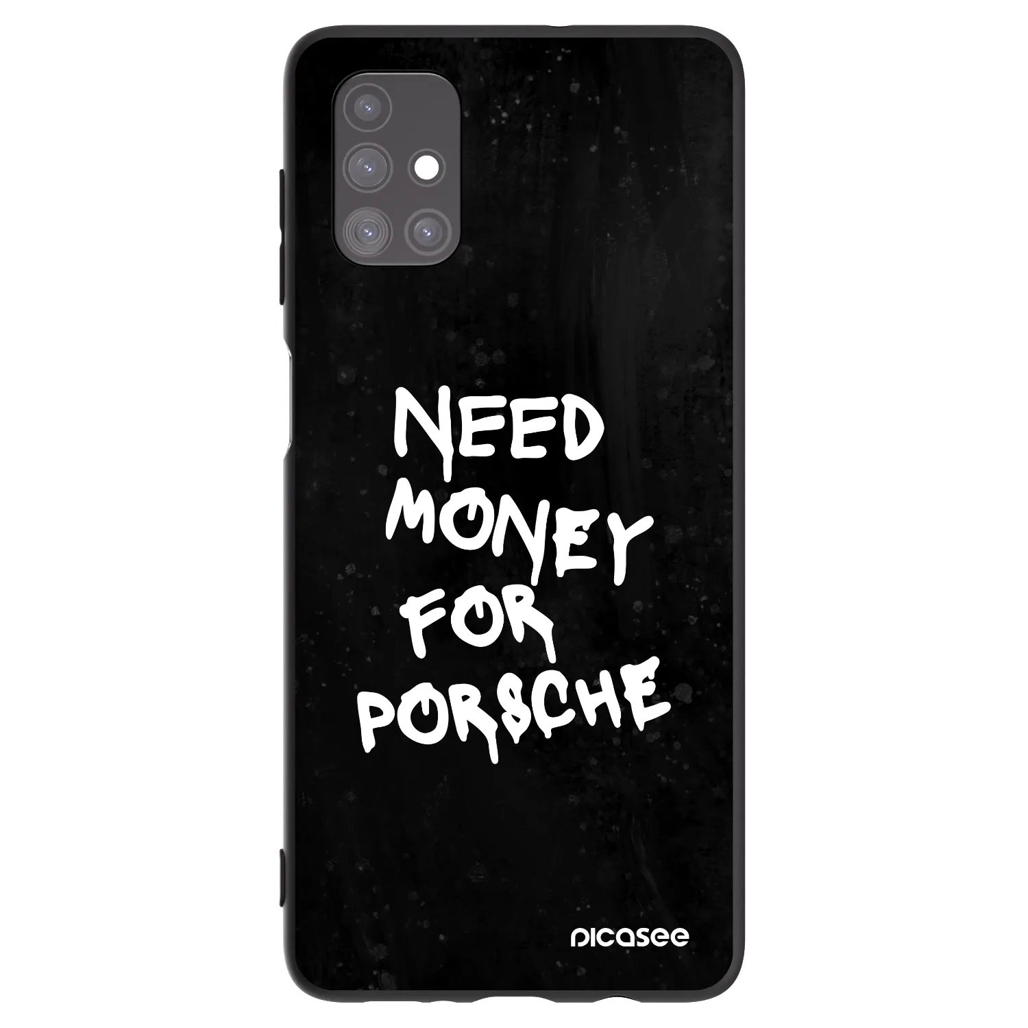 Picasee silikónový čierny obal pre Samsung Galaxy M51 M515F - Black Dollar