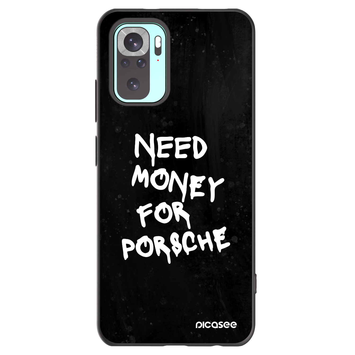 Picasee silikónový čierny obal pre Xiaomi Redmi Note 10 Pro - Black Dollar