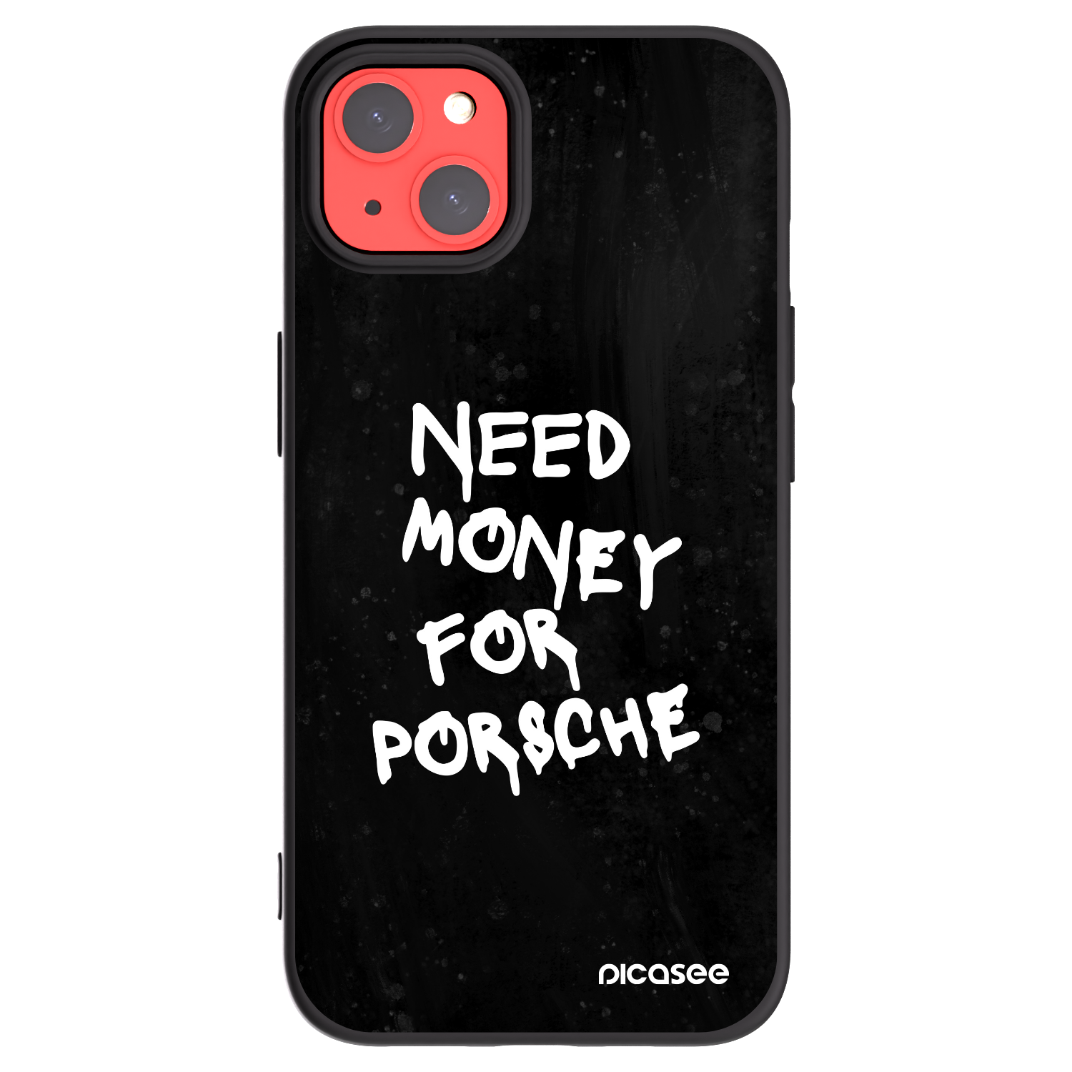 Picasee silikónový čierny obal pre Apple iPhone 13 - Black Dollar