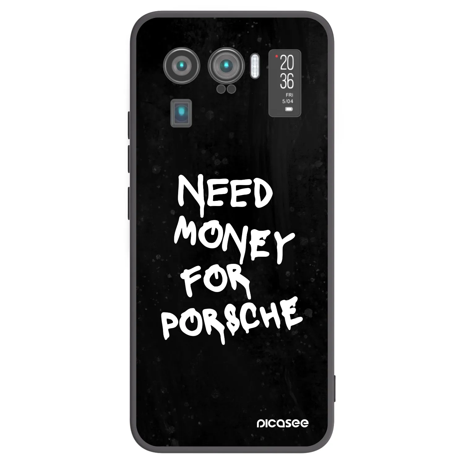 Picasee silikónový čierny obal pre Xiaomi Mi 11 Ultra - Black Dollar
