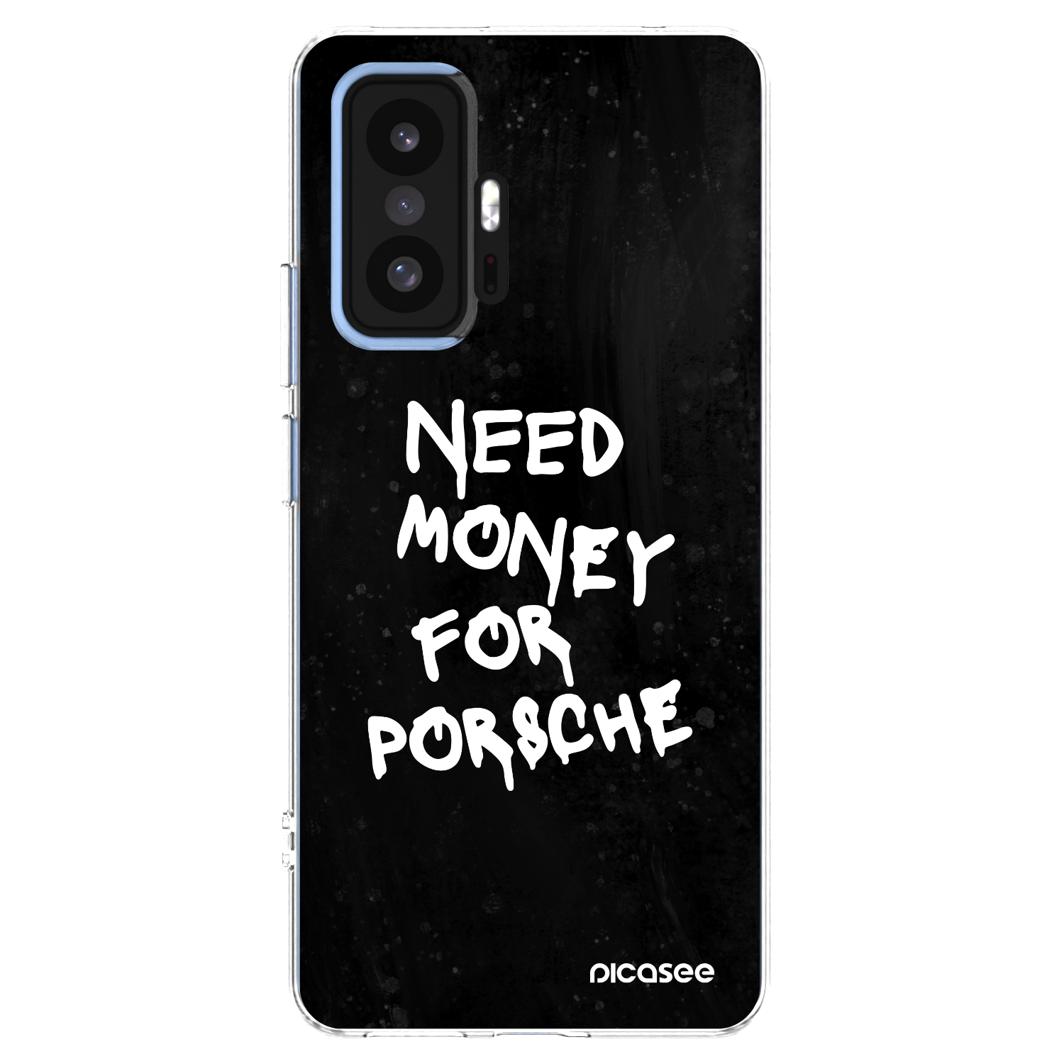 Picasee silikónový prehľadný obal pre Xiaomi 11T - Black Dollar