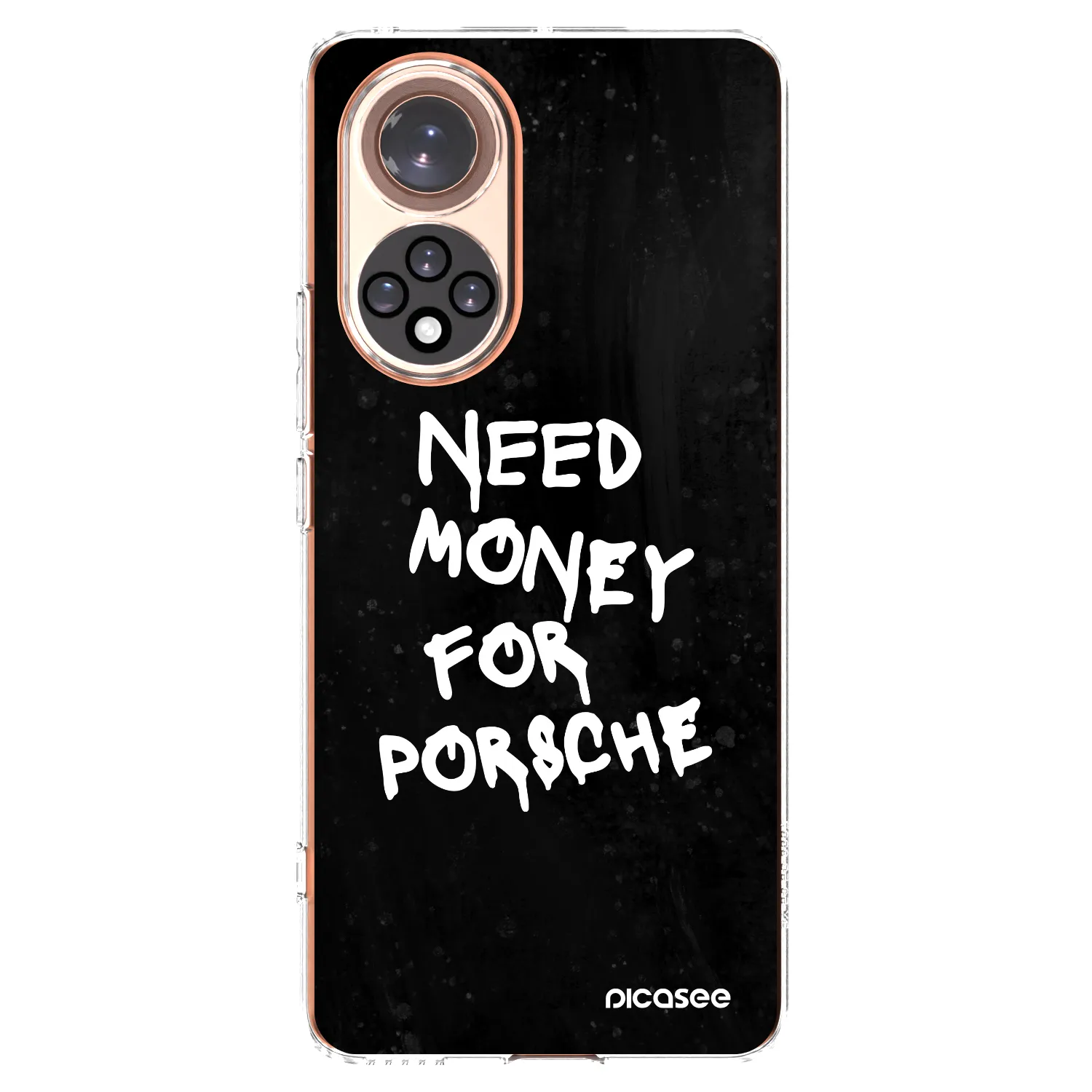 Picasee silikónový prehľadný obal pre Huawei Nova 9 - Black Dollar