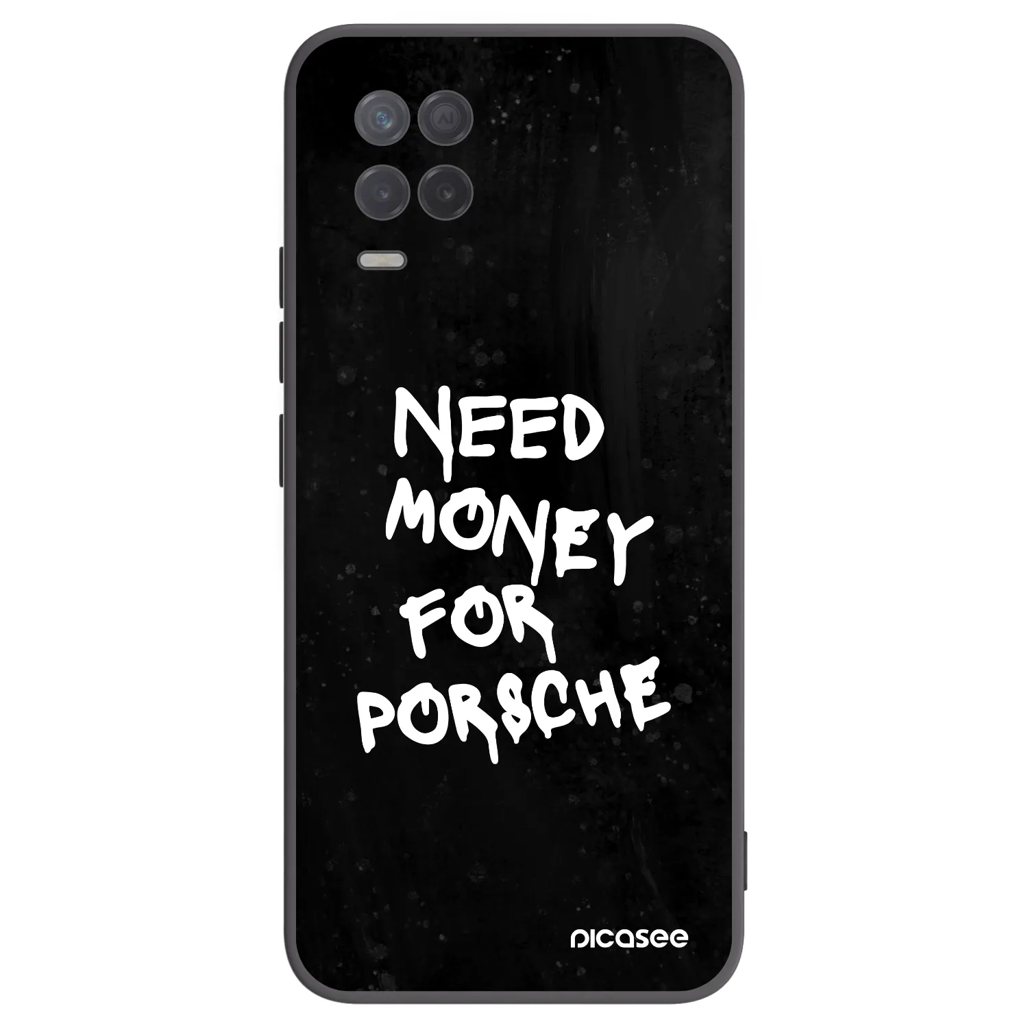 Picasee silikónový čierny obal pre Realme 8 5G - Black Dollar