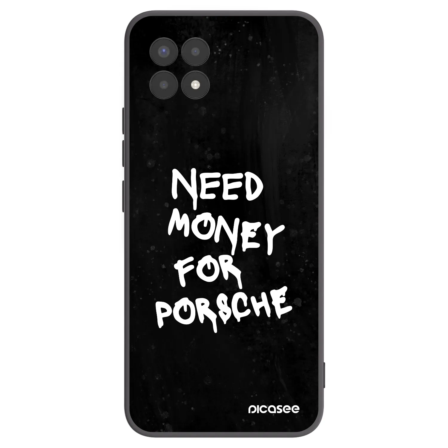 Picasee silikónový čierny obal pre Realme 8i - Black Dollar