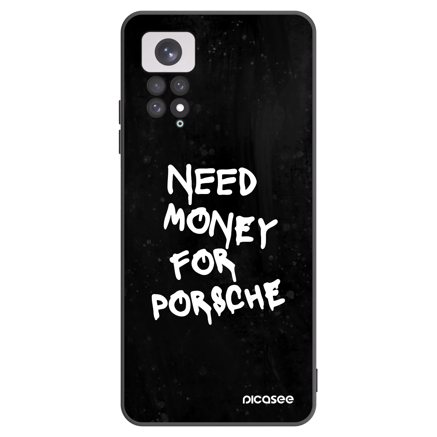 Picasee silikónový čierny obal pre Xiaomi Redmi Note 11 - Black Dollar