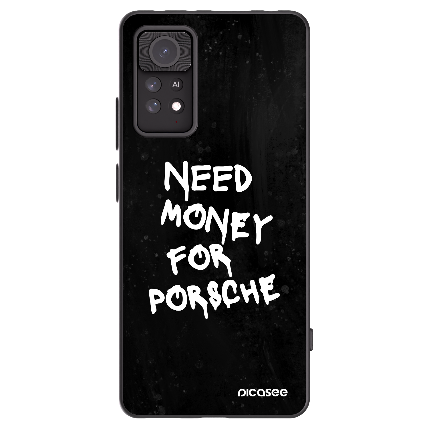 Picasee silikónový čierny obal pre Xiaomi Redmi Note 11 Pro - Black Dollar
