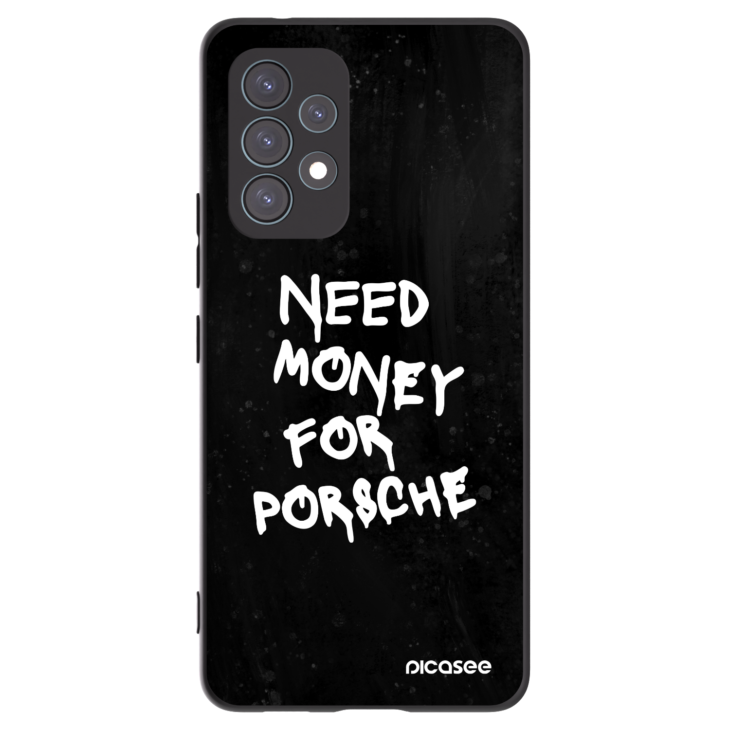 Picasee silikónový čierny obal pre Samsung Galaxy A53 5G A536 - Black Dollar