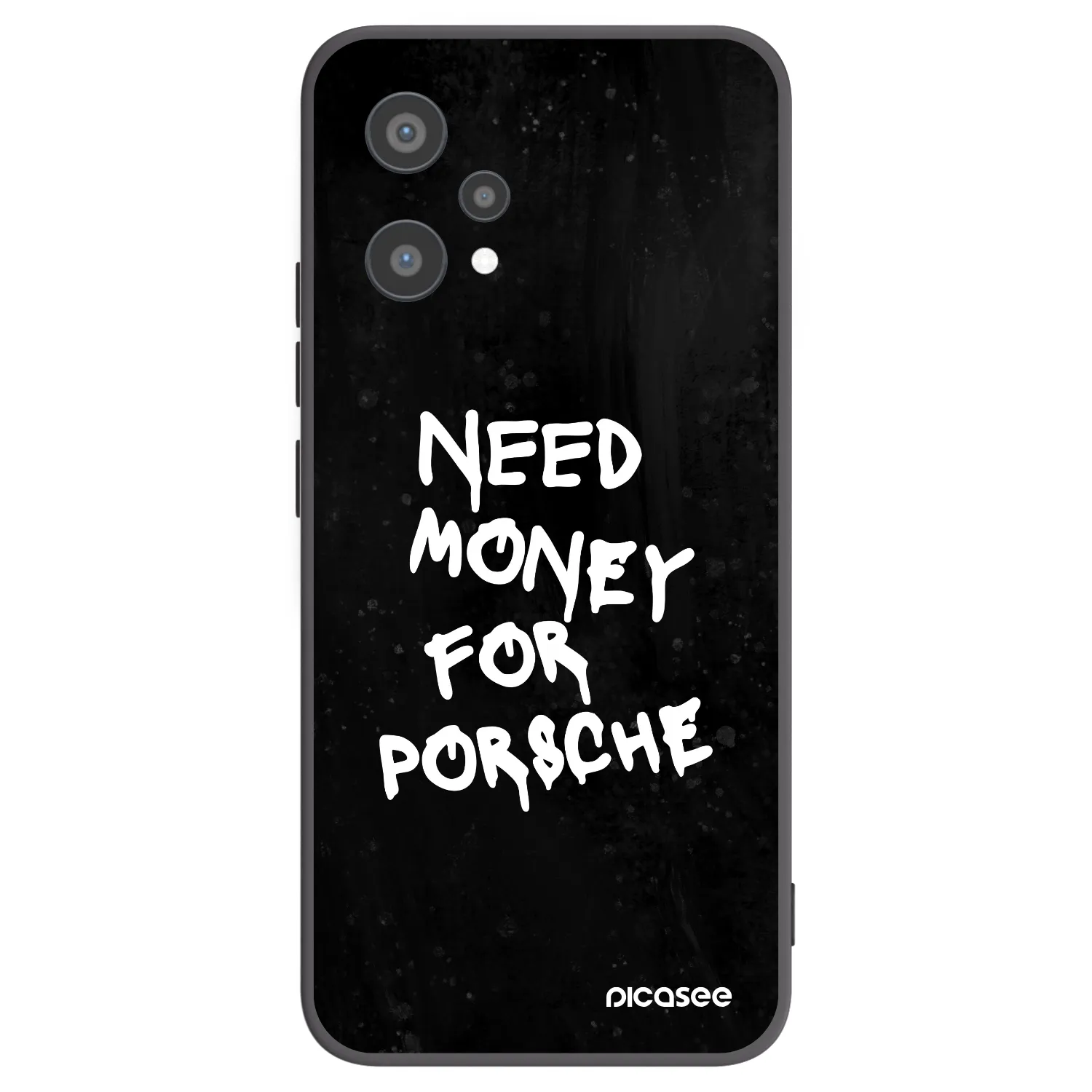 Picasee silikónový čierny obal pre Realme 9 Pro 5G - Black Dollar