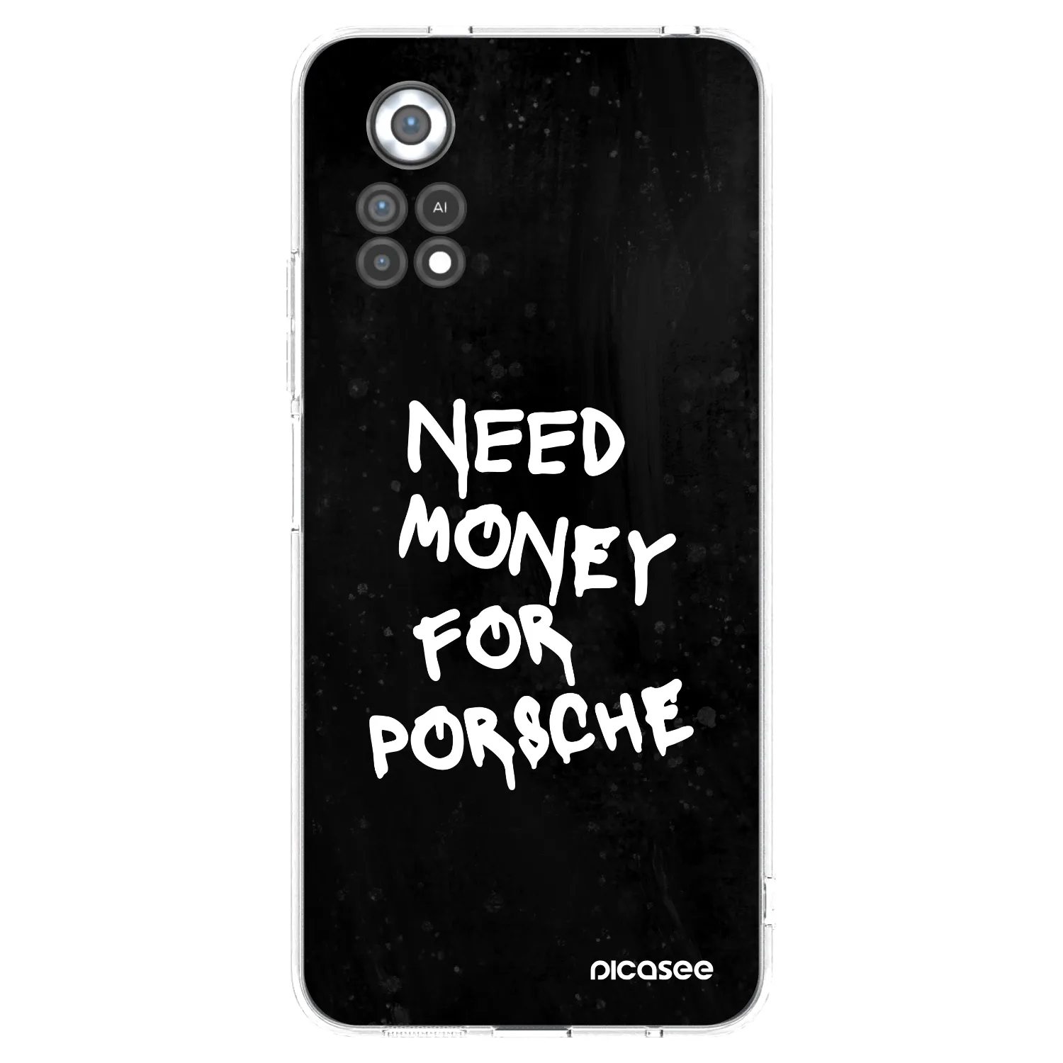 Picasee silikónový prehľadný obal pre Xiaomi Poco X4 Pro 5G - Black Dollar