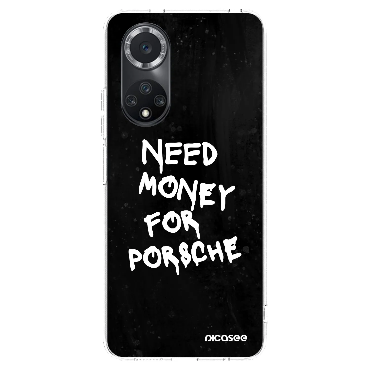 Picasee silikónový prehľadný obal pre Huawei Nova 9 SE - Black Dollar