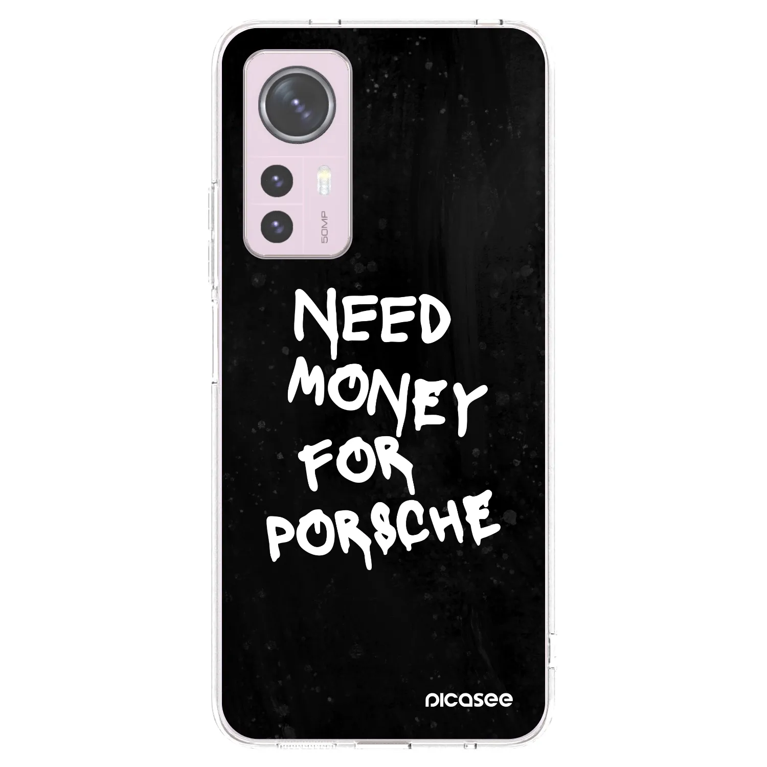 Picasee silikónový prehľadný obal pre Xiaomi 12 - Black Dollar