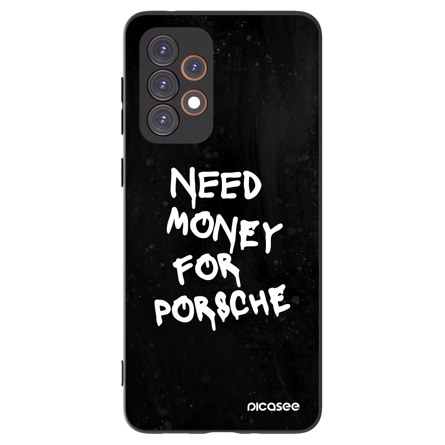 Picasee silikónový čierny obal pre Samsung Galaxy A33 5G A336 - Black Dollar