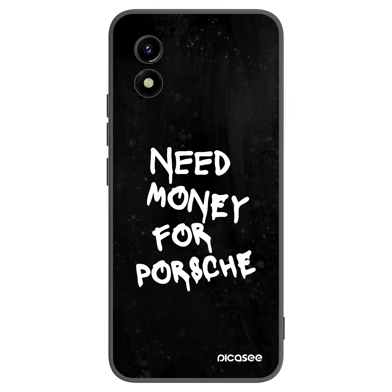 Picasee silikónový čierny obal pre Vivo Y01 - Black Dollar