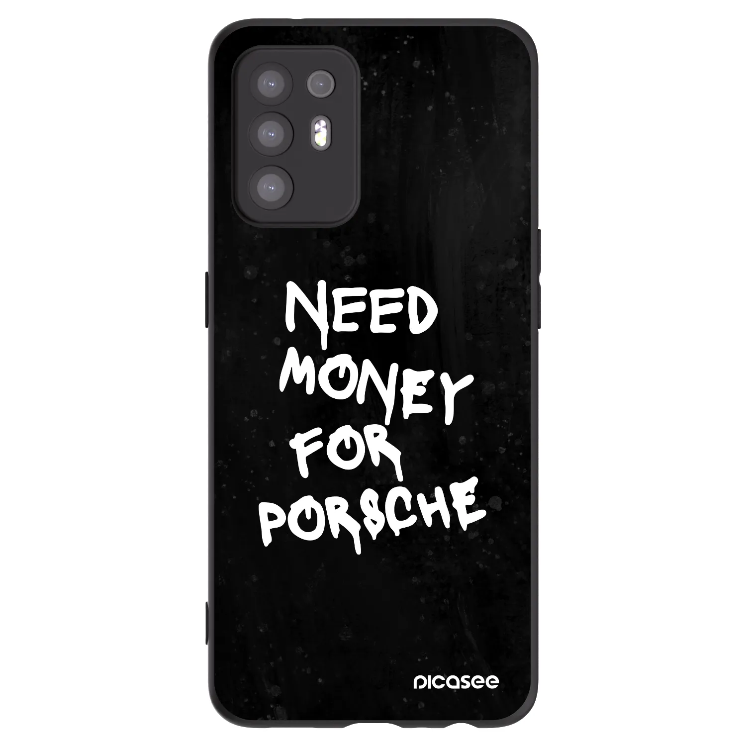 Picasee silikónový čierny obal pre OPPO A94 5G - Black Dollar