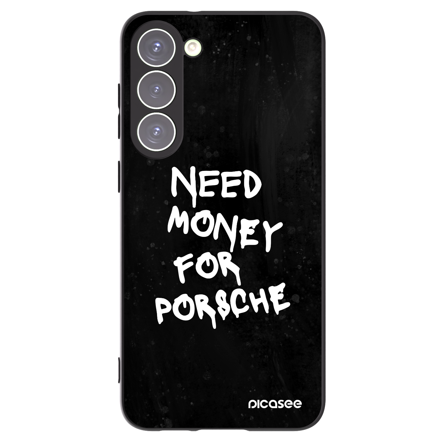 Picasee silikónový čierny obal pre Samsung Galaxy S23+ 5G - Black Dollar