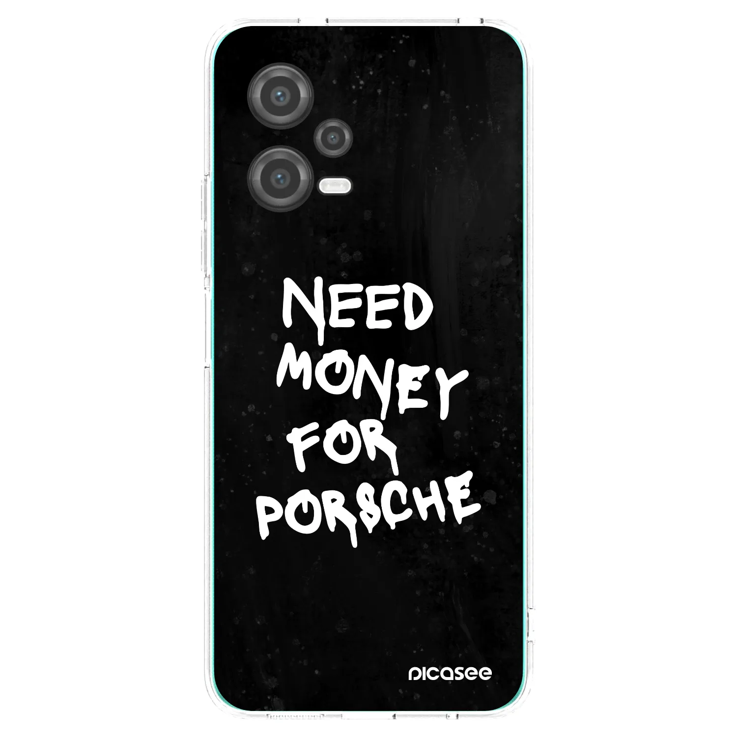 Picasee silikónový prehľadný obal pre Xiaomi Poco X5 - Black Dollar