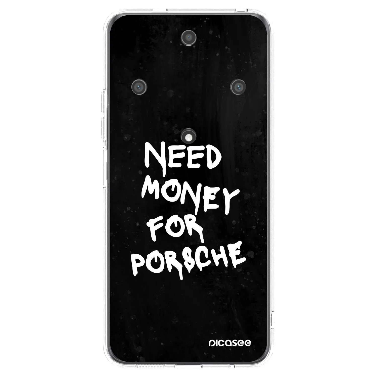 Picasee silikónový prehľadný obal pre Honor Magic5 Lite 5G - Black Dollar