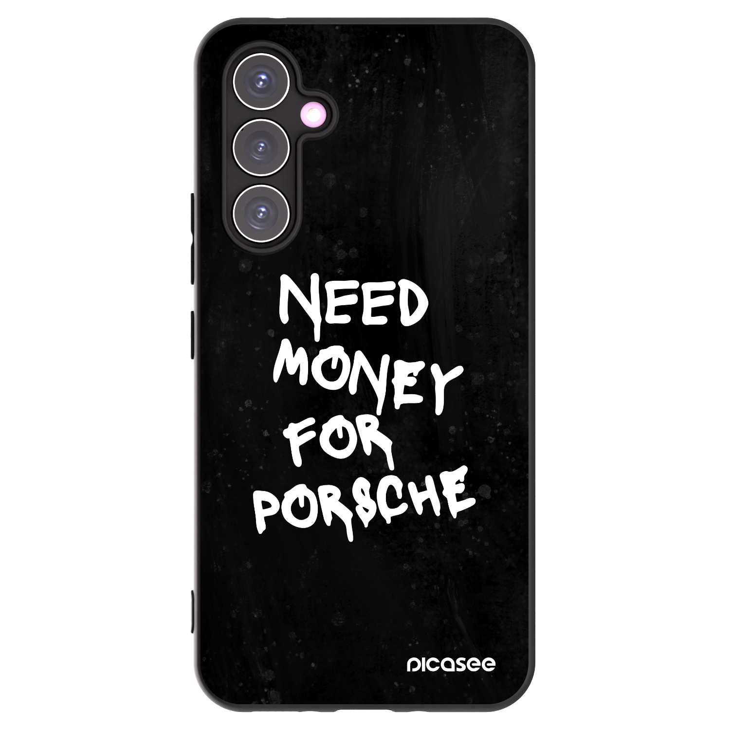 Picasee silikónový čierny obal pre Samsung Galaxy A54 5G A546B - Black Dollar