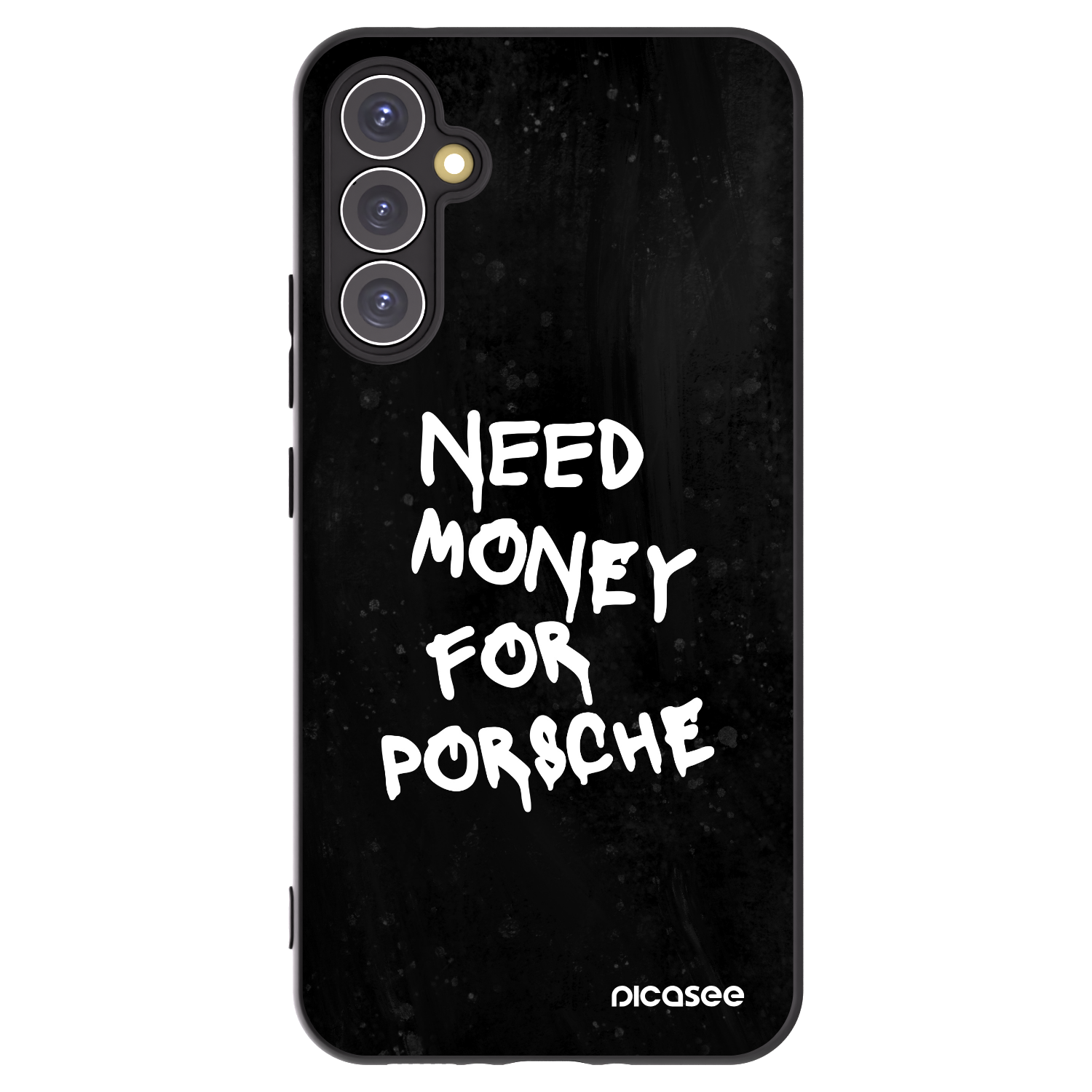 Picasee silikónový čierny obal pre Samsung Galaxy A34 5G A346B - Black Dollar