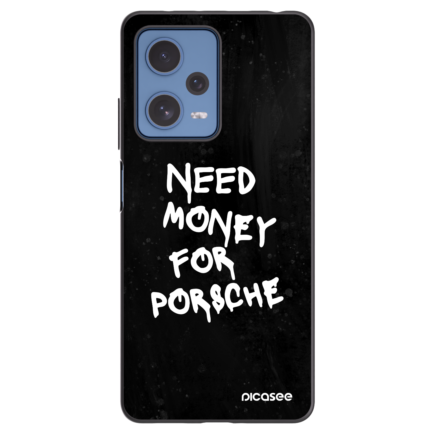 Picasee silikónový čierny obal pre Xiaomi Redmi Note 12 Pro 5G - Black Dollar