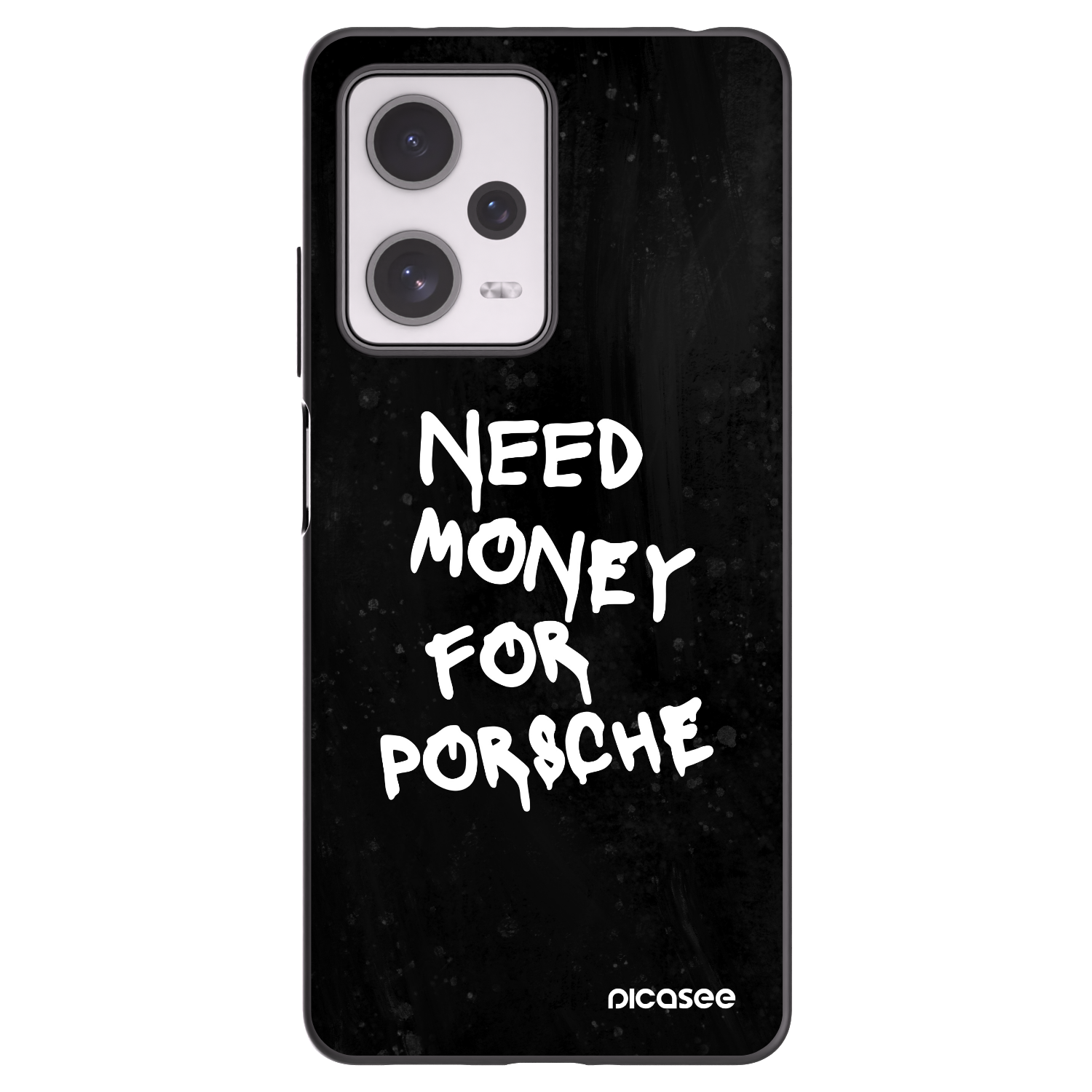 Picasee silikónový čierny obal pre Xiaomi Redmi Note 12 Pro+ 5G - Black Dollar