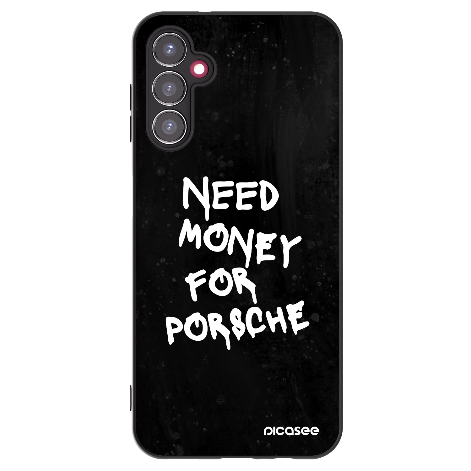 Picasee silikónový čierny obal pre Samsung Galaxy A14 4G A145R - Black Dollar