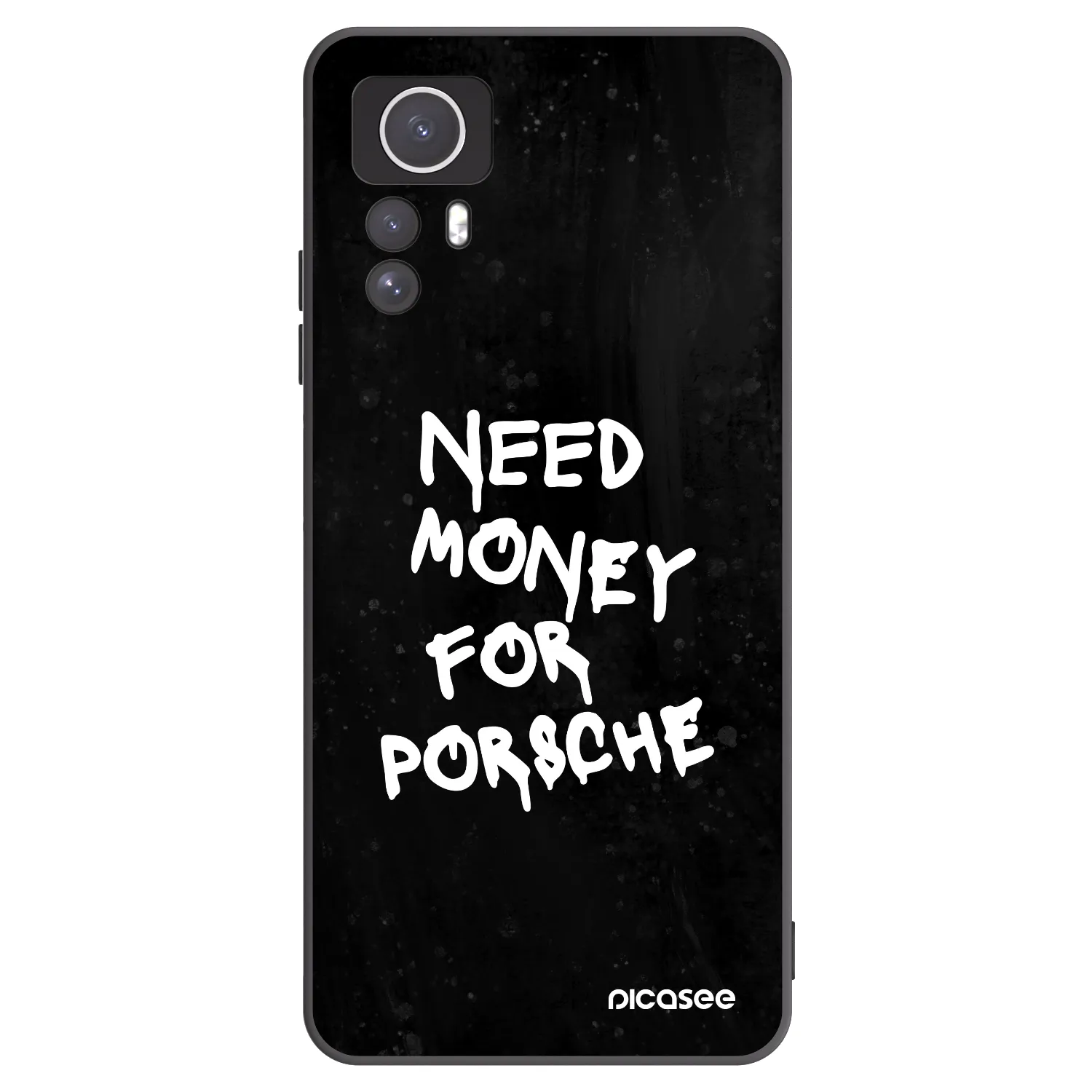 Picasee silikónový čierny obal pre Xiaomi Redmi Note 12S - Black Dollar
