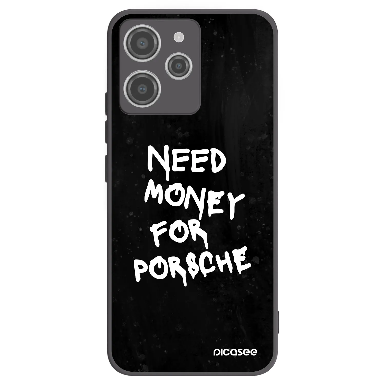 Picasee silikónový čierny obal pre Xiaomi Redmi 12 4G - Black Dollar