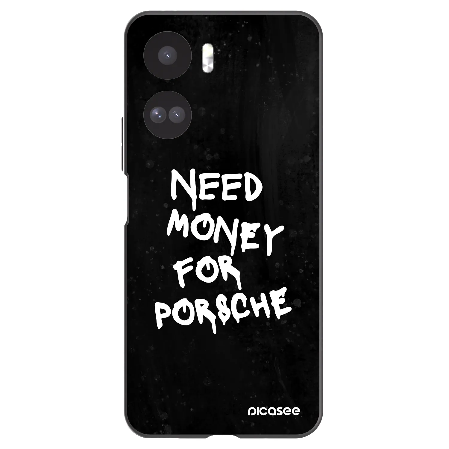 Picasee silikónový čierny obal pre Honor 90 Lite 5G - Black Dollar