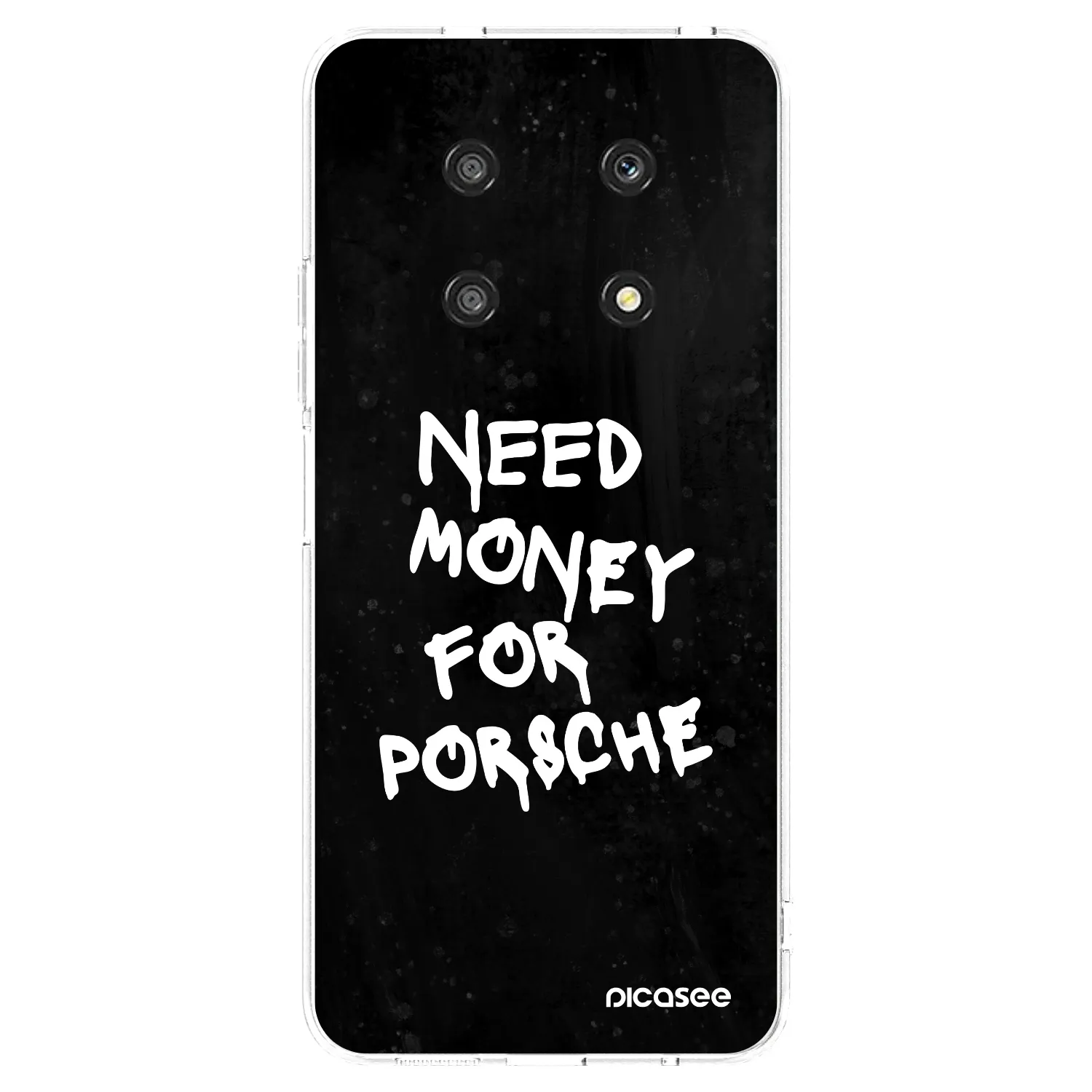 Picasee silikónový prehľadný obal pre Honor Magic4 Lite 5G - Black Dollar