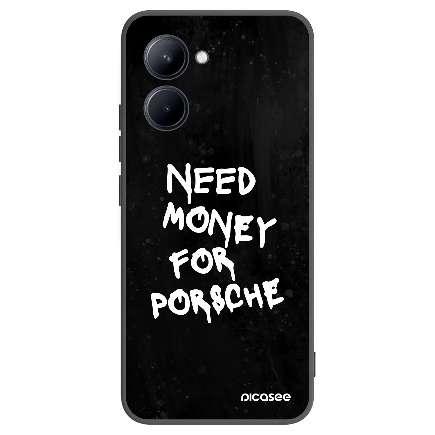Picasee silikónový čierny obal pre Realme C33 (2023) - Black Dollar