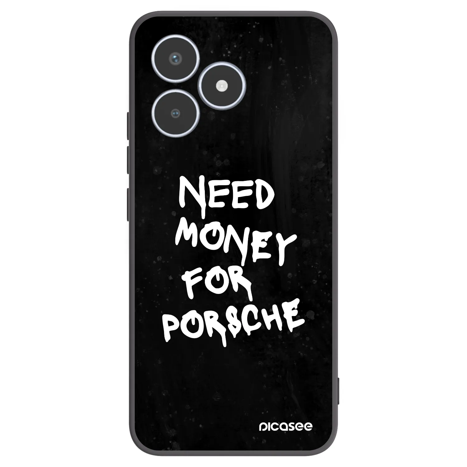 Picasee silikónový čierny obal pre Realme C53 - Black Dollar