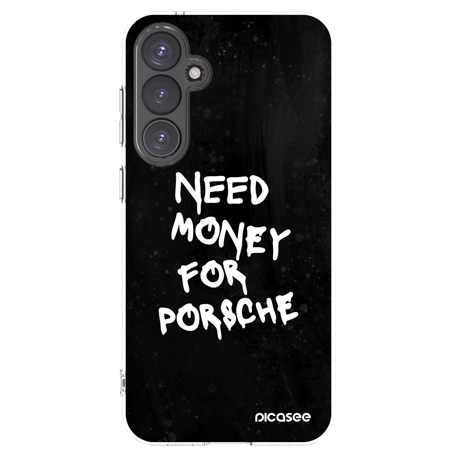 Picasee silikónový prehľadný obal pre Samsung Galaxy S23 FE S711B - Black Dollar