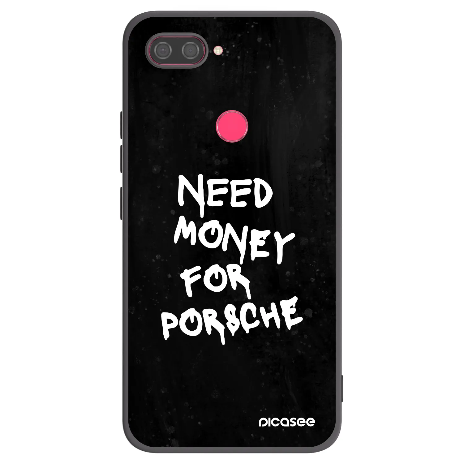 Picasee silikónový čierny obal pre Xiaomi Mi 8 Lite - Black Dollar