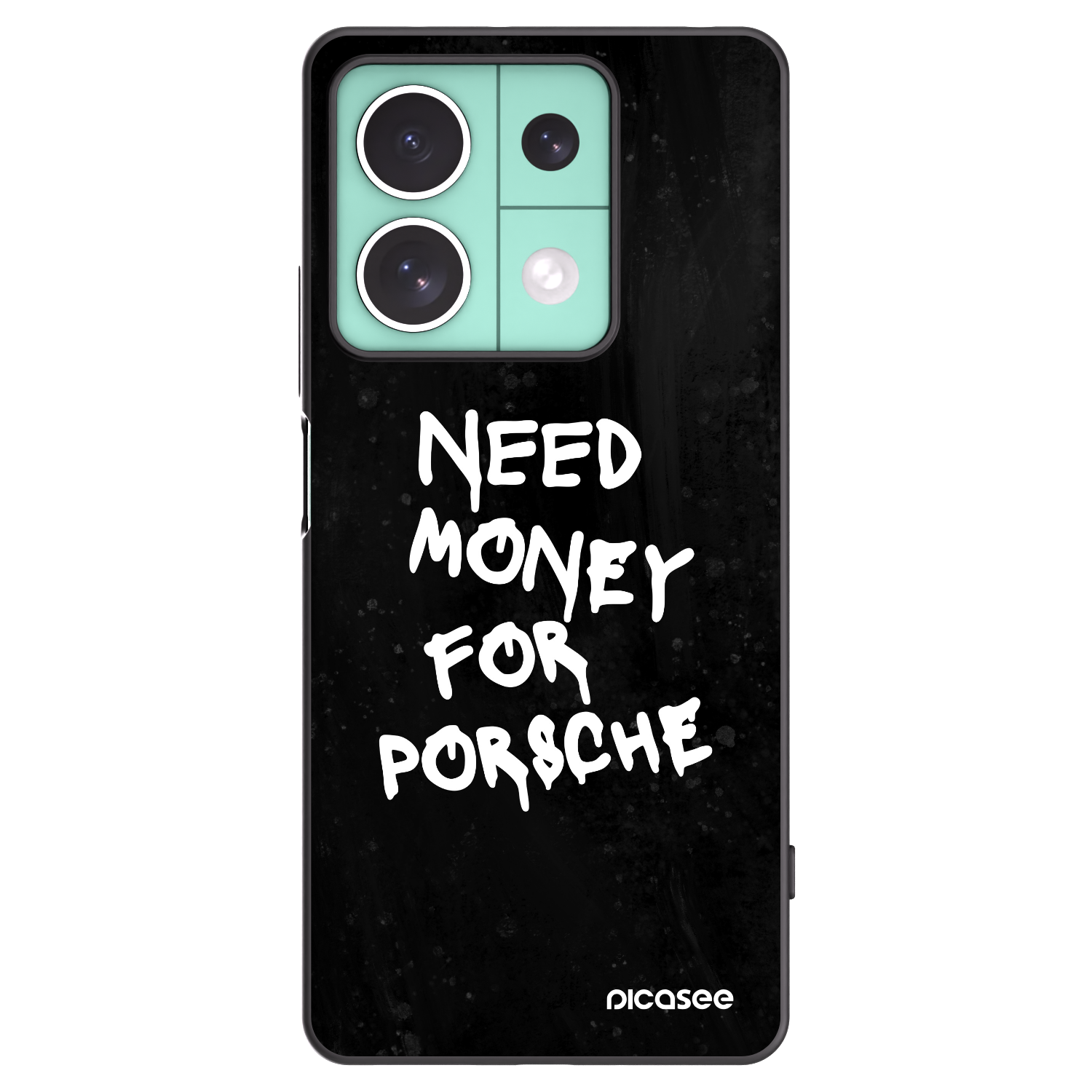Picasee silikónový čierny obal pre Xiaomi Redmi Note 13 5G - Black Dollar